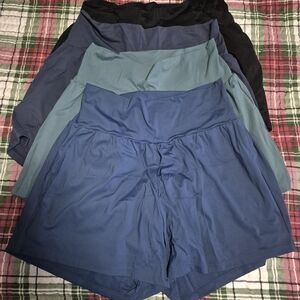 Women's Halara 5" Inseam Shorts- 4 PAIRS